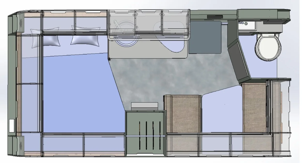 ARCHURAY OMNİ 4.10 Gece Yatak Düzeni Varyasyon 2