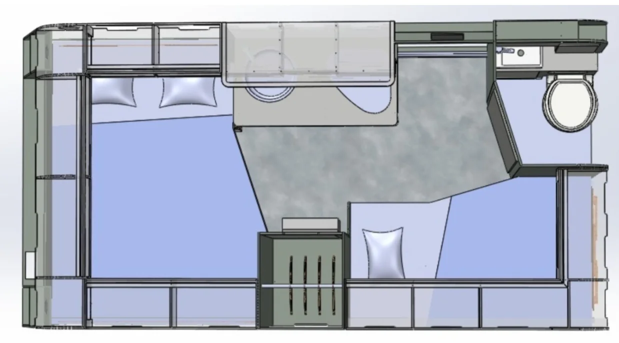 ARCHURAY OMNİ 4.10 Gece Yatak Düzeni Varyasyon 3