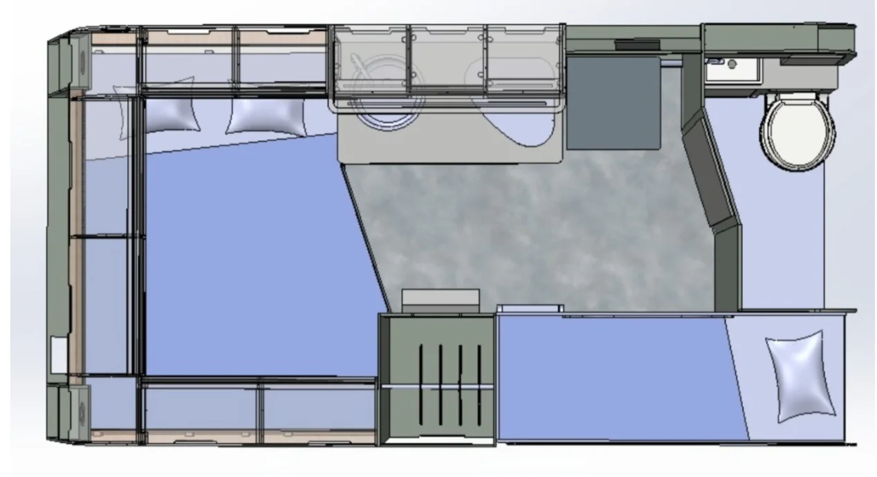ARCHURAY OMNİ 4.10 Gece Yatak Düzeni Varyasyon 4