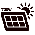 700W Güneş Enerjisi - Sürdürülebilir Güç
