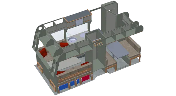 ARCHURAY OMNİ 4.10 Kat Planı - İç Mekan Düzeni